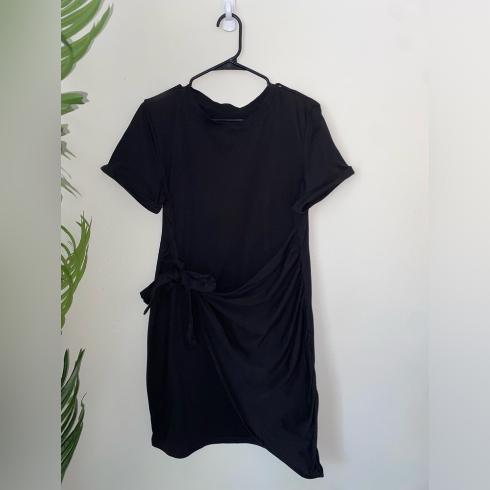 Black T-Shirt Dress